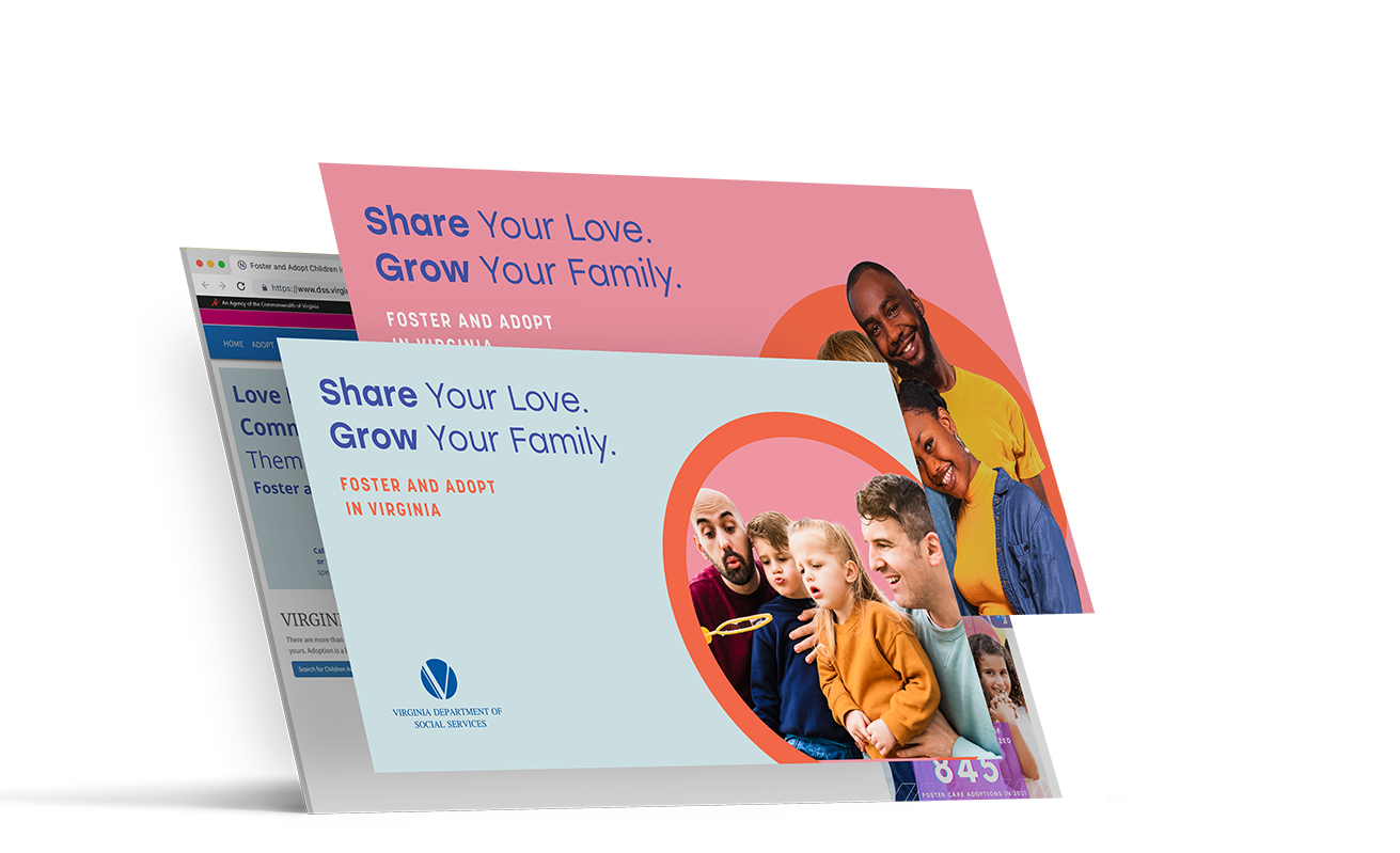Virginia Adoption Campaign project artwork